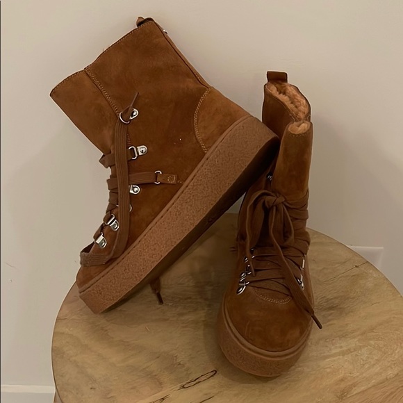 Brand New waterproof Fur J Slides boots Size 7 - Picture 1 of 5